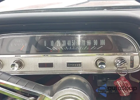 1964 Chevrolet Corvair из США, поврежденный, VIN 40927W252823